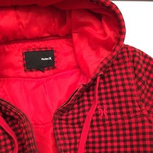 Hurley Plaid Jacket